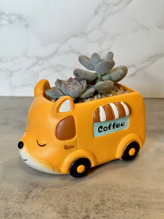 Corgi Coffee Bus
